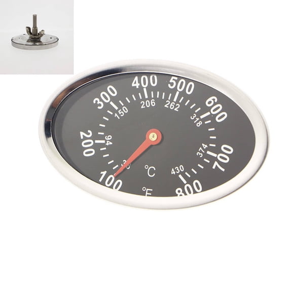 GJX 2026 New Oven Thermometer Bimetal Technology Thermostat Multi-Functional Baking Tool High Temperature Resistance Design Smart Thermostat for Oven Grill Kitchen