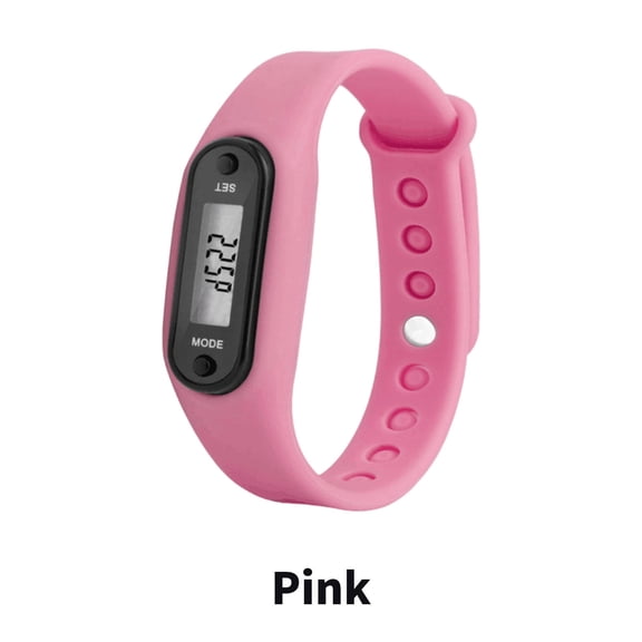 GJX 2026 New Pedometer,Precision Step Counting Step Counter,Health Monitoring Step Tracker,For Walking,Running,Fitness,Pink