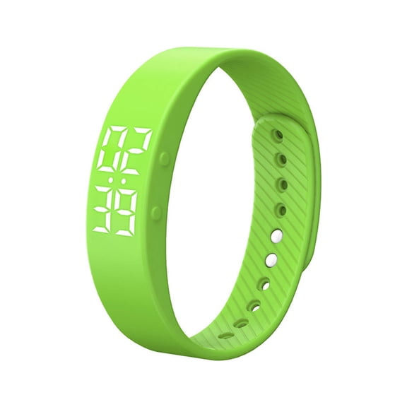 GJX 2026 New Pedometer Watch Waterproof Design Step Counter Smart Pedometer Fitness Tracker for Running,Walking,Fitness Green