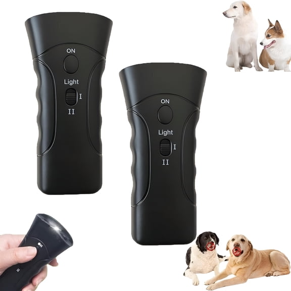 GJX 2026 New Pet Anti Barking Device, Ultrasonic Dog Bark Deterrent & Trainer for All Dogs, for Home Training, Behavior Control, Outdoor Use, Pet Noise Reduction
