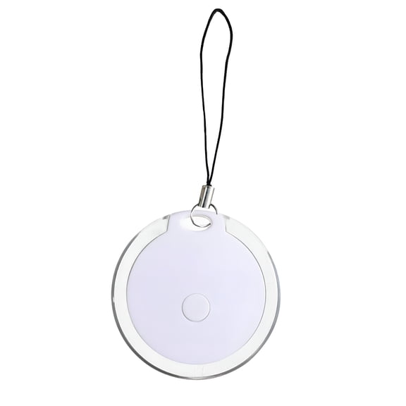 GJX 2026 New Pet Dog Locator Wireless Anti-Lost Tracker Gps Key Finder Alarm for Ios Android App Remote Selfie Positioning Replaceable Battery for Wallet Bag Baby Elderly