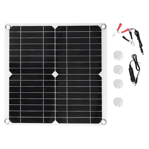 GJX 2026 New Photovoltaic Panel Module,40W 18V Flexible Solar Panel Kit Monocrystalline Silicon Solar Charger Module Ip65 Waterproof