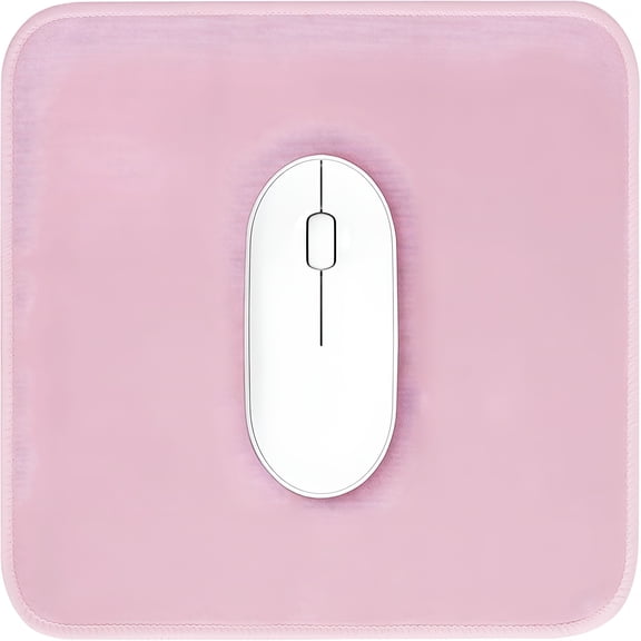 GJX 2026 New Pink Mouse Pad,Nice and Cute Mouse Pad,Splash-Proof Textured 10.2 X 8.2Inch,Stitched Edge Non-Slip Waterproof Rubber,For Office Use,Gaming,Desk Accessories,Home Workspace.