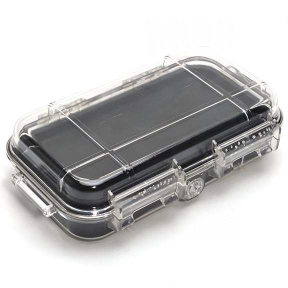 GJX 2026 New Plastic Waterproof Shockproof Box Outdoor Waterproof Airtight Survival Case Storage Case Floating Hard Shell Wet Dry Box Carry Box Container Marine Fishfinder Case