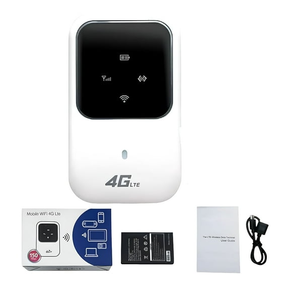 GJX 2026 New Portable Wifi Hotspot for Travel,Wireless Network,Pink,For Business Trips,Vacations,Remote Work,Outdoor Activities,Staying Connected Anywhere.