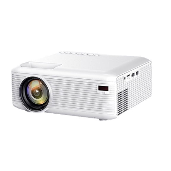 GJX 2026 New Projector Gentle Color Temperature Eye Protection Imaging Mini Projector for Home Office Travel 16.77 Million Color Support Led Projector