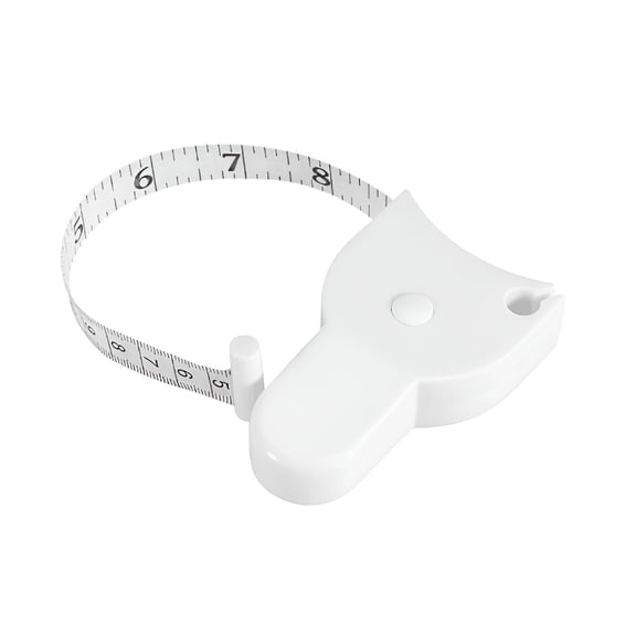 GJX 2026 New Retractable Body Tape Measure - Dual Scale (Cm/Inch) - 205Cm/80'' - Abs & Fiberglass for Body Measurements, Tailoring, Diy Projects, Home Use, Fitness Tracking, Crafting