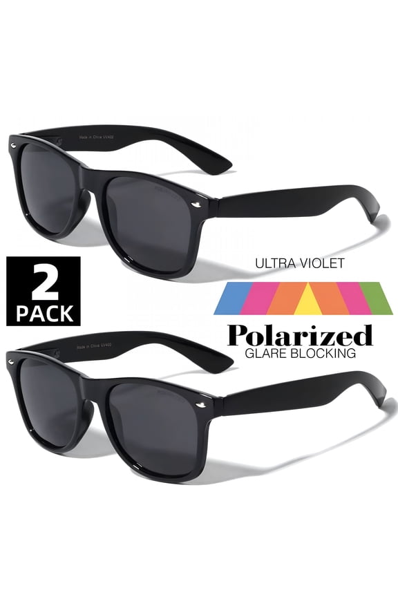 2026 New Retro Vintage Polarized Sunglasses Mens Uv400 Full Frame 80S Sunglasses for Driving, Beach, Sports, Travel, Casual Wear