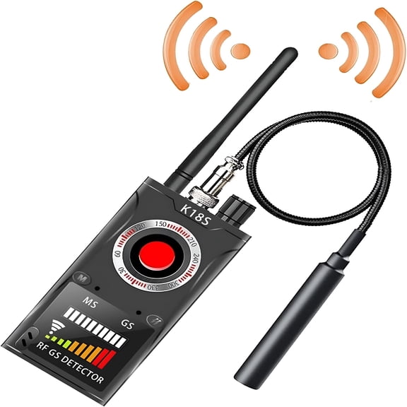 GJX 2026 New Rf Signal Detector Hidden Camera Gsm Audio Bug Finder Scanner Tracker for Home,Office,Security,Surveillance,Privacy Protection,Personal Security,Law Enforcement