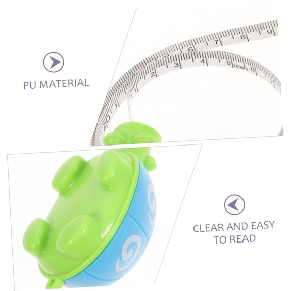 GJX 2026 New School Supplies Rulers for Kids Roll Tape Measure Measuring Tape Body Accurate Tape Chest Thigh Tape Ruler Household Body Ruler Plastic Multifunction