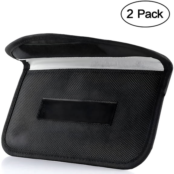 GJX 2026 New Signal Blocking Bag,Bag Shield Cage Pouch Wallet Phone Case for Cell Phone Privacy Protection and Car Key Fob,Anti-Tracking Anti-Spying