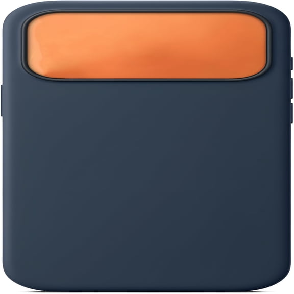 GJX 2026 New Silicone Case with Camera Control: Lightweight Phone Case,Wireless Charging Compatible,Smooth Matte Finish for Daily Use,Travel,Office; Midnight