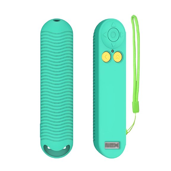 GJX 2026 New Silicone Remote Case Protective Cover Sleeve for Game System Remote Control Anti-Slip Soft Skin Protector with Lanyard
