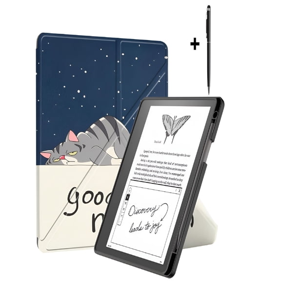 GJX 2026 New Slim Case for 10.2 Inch Tablet-Premium Leather Case Protective Smart Folio Shell Cover with Pen Holder,Auto Wake/Sleep,Multi-Viewing Angles,Stylus Pen