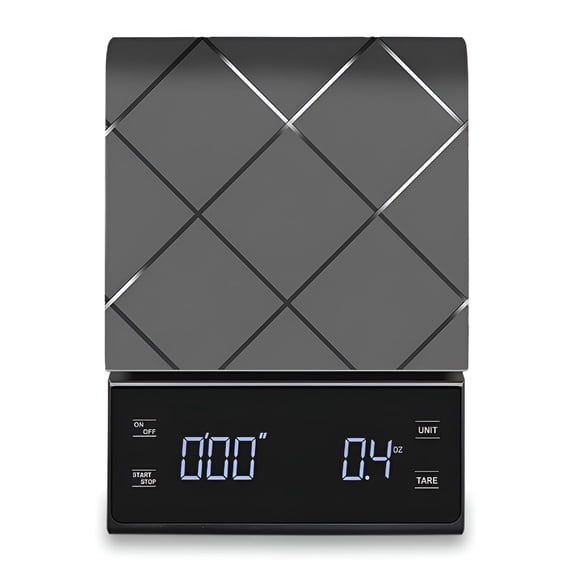 GJX 2026 New Smart Coffee Scale with Auto Timer,Espresso Scale Weigh Digital Pour Over Drip Scales Small - Black
