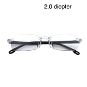 GJX 2026 New Smart Glasses Auto Focus-Adjustable Reading Glasses for Men&Women,Anti Blue Light Computer Glasses with Intelligent Zoom for Near/Far Vision,Presbyopia Eyewear for Tv&Digital Screens