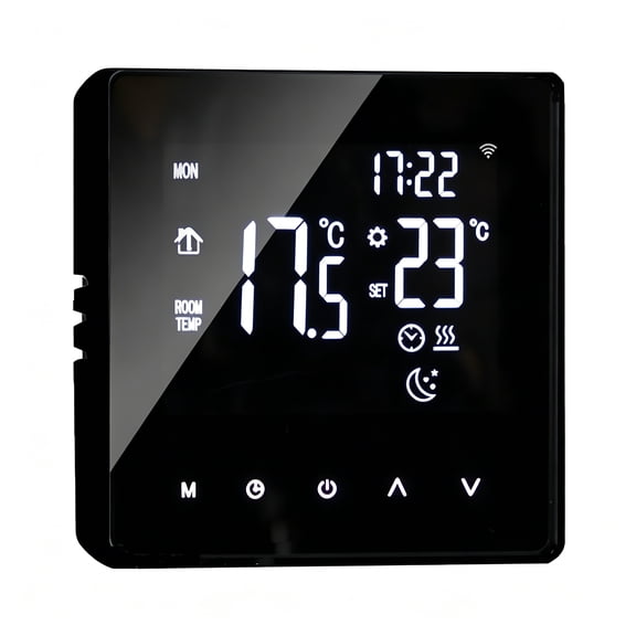 GJX 2026 New Smart Thermostat Programmable Wifi Wireless Home Room Sensor App Control for Home,Office,Living Room,Bedroom,Smart Home,Temperature Control,Energy Saving