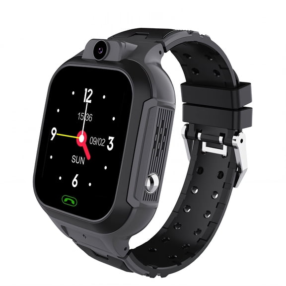 GJX 2026 New Smart Watch for Kids Frequent Contacts Kids Smart Watch Speedtalk Sim Watches for Kids for School Travel Outdoor Play Home Use Black 4G