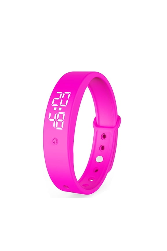 2026 New Smart Wristband Temperature Alert Smart Bracelet Silent Vibrating Multi-Alarm Smart Wristband Long-Lasting Rechargeable Smart Wristband for Fitness Sleep Work