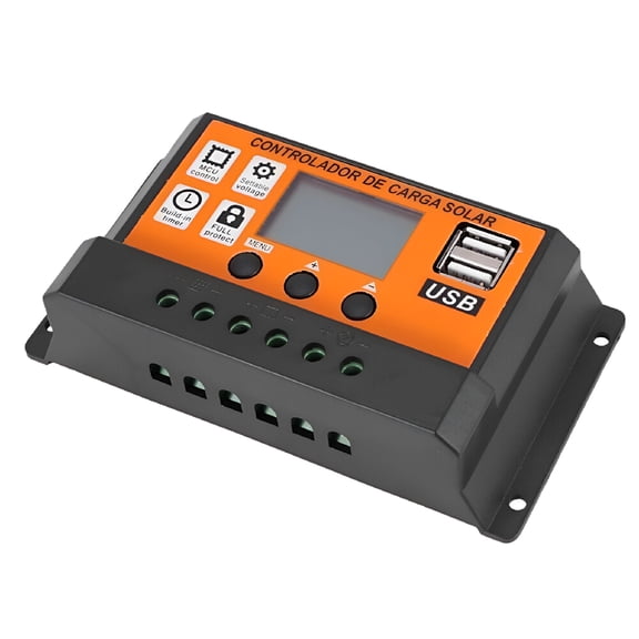 GJX 2026 New Solar Charge Controller Mppt Solar Panel Regulator Charge Controller Auto Focus Tracking 12/24V 100A for Solar System,Off-Grid,Home,Boat,Rv