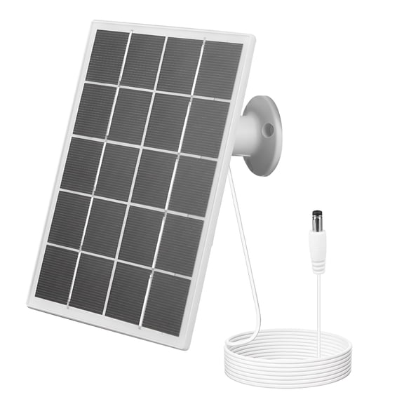 GJX 2026 New Solar Panel for Camera,Solar Panel for Outdoor Security Cameras for Garden,Camera,Patio,Driveway,Home Security