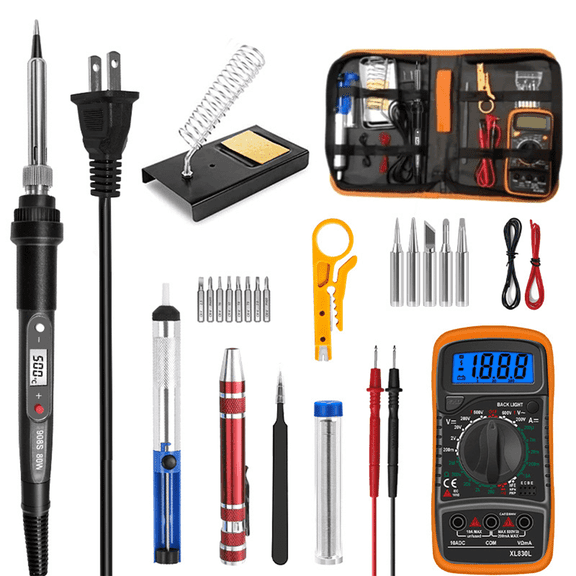 GJX 2026 New Soldering Iron Kit for Electronics Diy Repairs Jewelry Making High-Efficiency Heating Soldering Station Constant Temperature Control Welding Tools Style