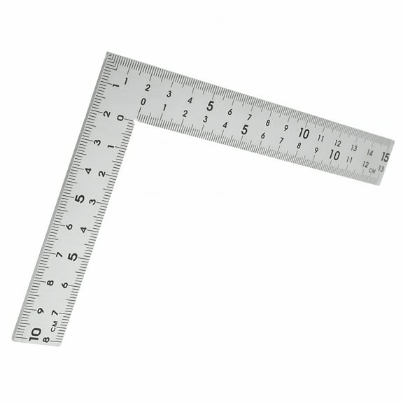 GJX 2026 New Square Construction Ruler Stainless Steel Angle Measuring Tool Woodworking Mini for Woodworking,Carpentry,Diy,Measuring,Marking,Projects,Home