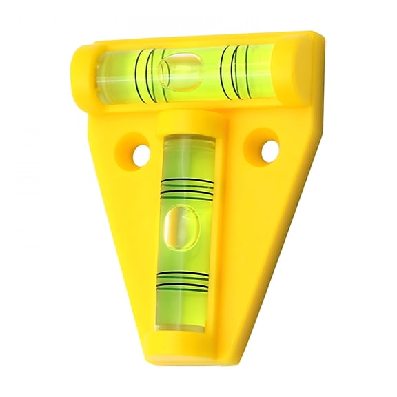 GJX 2026 New Stick-On Magnetic Bubble Level,Self-Adhesive T Type Leveler Indicator for Rv Camper Travel Trailer Motorhome Leveling Blocks Accessories,2.3 Inch Compact Design