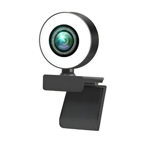 GJX 2026 New Streaming Webcam 1080P with Ring Light Hd Web Camera with Digital Zoom Autofocus for Computer Pc Laptop Mac Usb Web Cam for Gaming Live