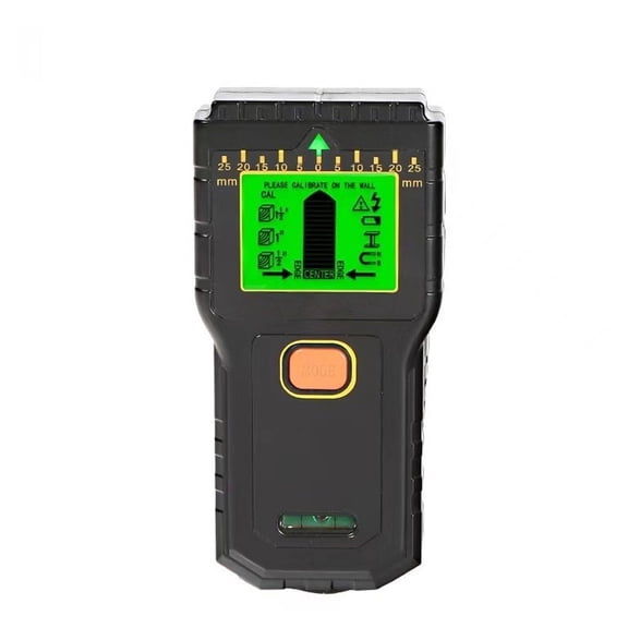 GJX 2026 New Stud Finder 7 in 1 Quick Metal and Wood Locator Stud Finder Wall Scanner for Diy Home Workshop Precise Stud Sensor for Effective Use Black