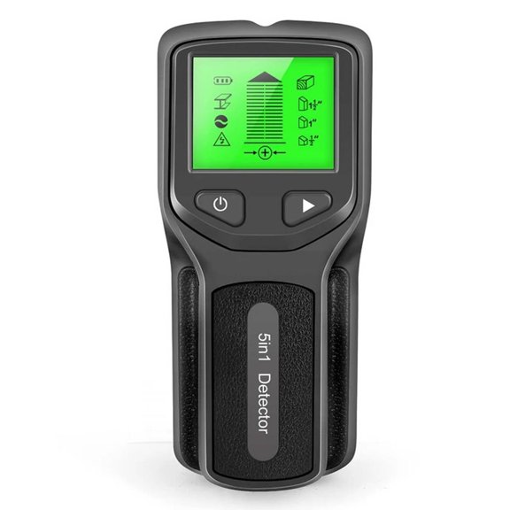 GJX 2026 New Stud Finder Safe Detection Stud Finder Wall Scanner Handheld Design Multiple Uses Stud Sensor for Home Office Workshop Diy Projects Black