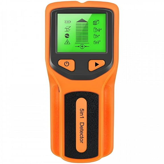 GJX 2026 New Stud Finder Wall Scanner,5 in 1 Multi-Function Upgraded Smart Stud Sensor,Wall Scanner with Battery for the Center & Edge of Metal,Studs