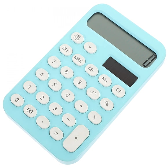GJX 2026 New Student Calculator Desk Calculators Scientific School Kids Child Blue Calculator for Kids for Math Lessons, Homework, School Use, Educational Activities, Learning Exercises.