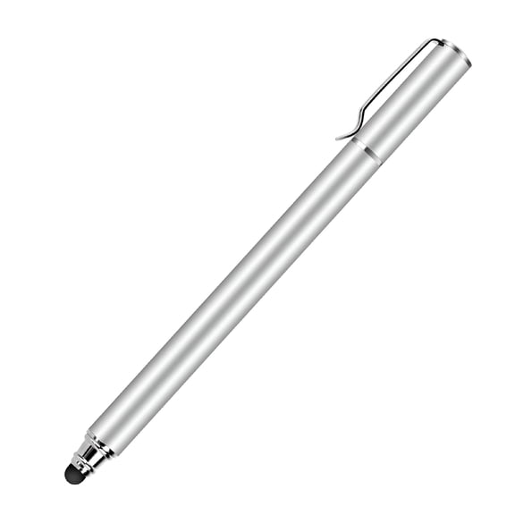 GJX 2026 New Stylus Touch Screen Pen Fiber Tip Aluminum Silver Color for Tablets and Smartphones for Drawing,Note-Taking,Gaming,Navigation,Digital Art,Writing,Mobile Tasks