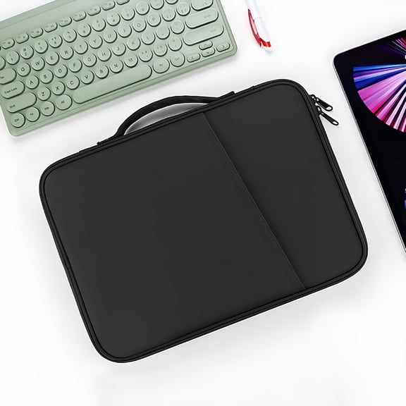 GJX 2026 New Tablet Sleeve Bag Pouch 11 13 Inch Waterproof Protective Bag Pro 12 9 10Th 9Th Generation 10.2 Air 5 4 Mini 6 Black for 10.2-11 Inch