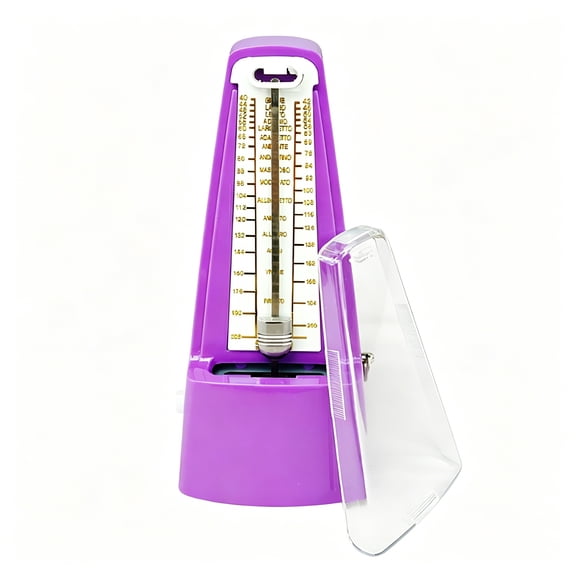 GJX 2026 New Tempo for Musicians Piano Guitar Wind-Up Clockwork,Metronome for Music Practice,Tempo Control,Rhythm Training,Music Lessons,Instrument Tuning