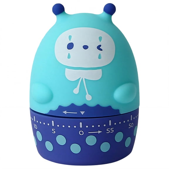 GJX 2026 New Timer Compact Timer Shot Timer Cute Animal Design Simple to Use Visual Timer for Kids Style35 for Playtime Study Games Learning Activities