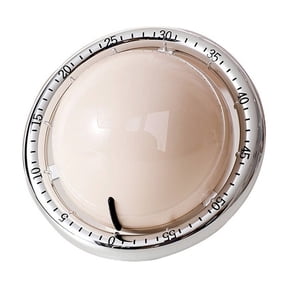 GJX 2026 New Timer Creative Planet Design with Magnetic Back Timers High Decibel Sound and Timely Ringing Time Timer White for Cooking Workouts Study Sessions Meetings Classroom Activities