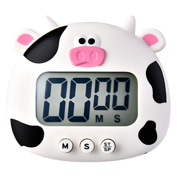 GJX 2026 New Timer,Cute Cartoon Animal Timer for Kids,Kitchen Timers,Stopwatch,Digital Timer for Cooking,Egg Timer,Timers for Classroom,Countdown Timer for Exercise,Study,Oven - Battery Included
