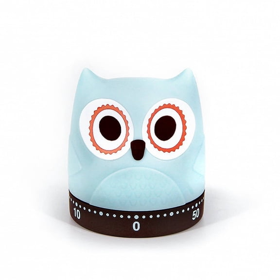 GJX 2026 New Timer Cute Cartoon Design Shot Timer Battery Free Mechanical Design Kitchen Timer for Cooking Baking Meal Prep Style3