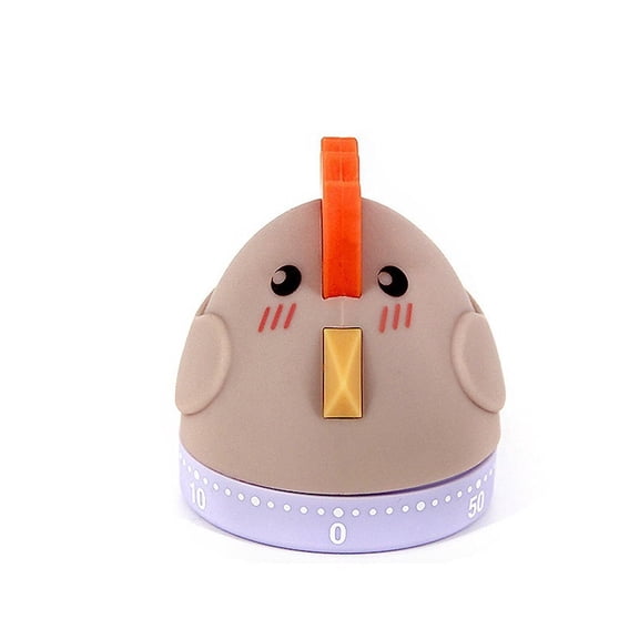 GJX 2026 New Timer Cute Cartoon Design Shot Timer Battery Free Mechanical Design Kitchen Timer for Cooking Baking Style4
