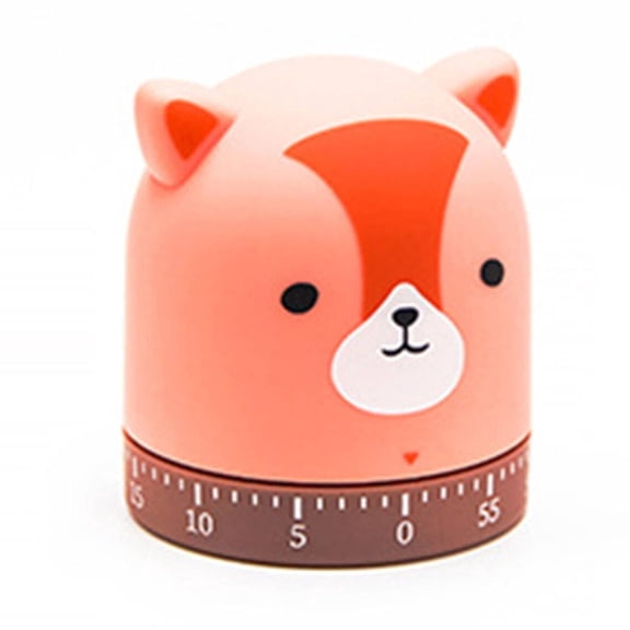 GJX 2026 New Timer Cute Cartoon Design Shot Timer Battery Free Mechanical Design for Cooking Baking Study Kitchen Timer Style7