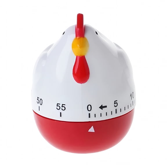 GJX 2026 New Timer Kitchen Chicken Cooking Baking Egg Alarm Countdown Timers Manual Chef 60 Kids Reminder Up Wind Mechanical Pattern, for Cooking, Baking, Kitchen, Kids, Home, Reminders, Timers