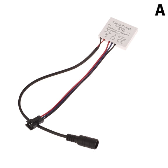 GJX 2026 New Touch Sensor Switch 12V 1/3A 24/36W Led Smart Single Key Mirror Light Switch Touch Dimmer Switch for Bathroom Mirror for Bathroom, Vanity, Mirror, Home Lighting, Bedroom