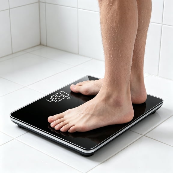 GJX 2026 New Travel Scale for Body Weight,Mini Bathroom Scale for Body Fat,Portable Weight Scale  Lightweight Electronic Scale for Home, Travel, Gym, Office