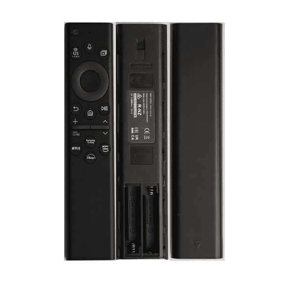 GJX 2026 New Tv Remote Solar Power Design Universal Remote Control Advanced Voice Remote Control Universal Remote Black for Home Entertainment Media Devices Smart Tvs Energy-Efficient Control.