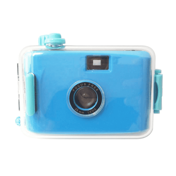GJX 2026 New Underwater Camera,Mini and Portable Film Camera,Waterproof Function Waterproof Camera,Mint Green for Swimming, Diving, Outdoor Adventures, Beach Trips, Water Sports, Travel Photography