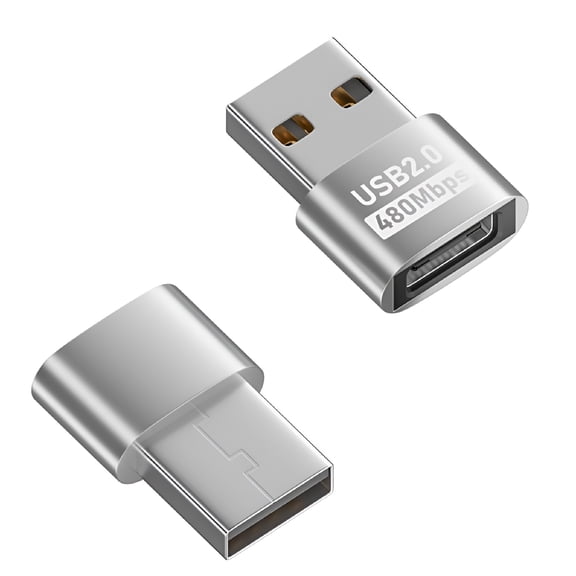 GJX 2026 New Usb-C Type C Male to Usb 3.0 Type A Female Otg Adapter Converter Cord Cable for Data Transfer,Charging,Mobile Devices,Laptops,Usb Peripherals,On-The-Go Use