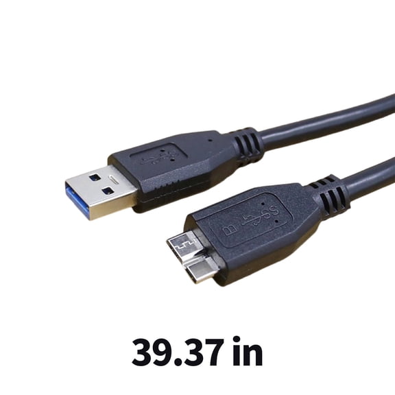GJX 2026 New Usb Cable,High-Speed Transmission Usb 3.0 Cable,Stable Signal Anti-Oxidation Usb 3.0 Extension Cable,Black,3Ft