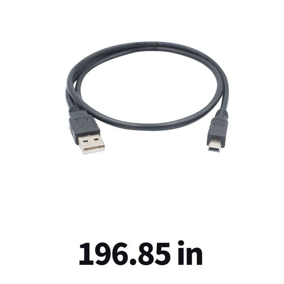 GJX 2026 New Usb Cable Precise Craftsmanship Mini Usb Cable Usb Extension Fast Charging Mini Usb 16Ft for Charging Smartphones Tablets Power Banks Car Chargers Home Office Use Travel